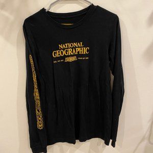 National geographic long sleeve tee